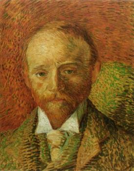 Vincent Van Gogh : Portrait of the Art Dealer Alexander Reid